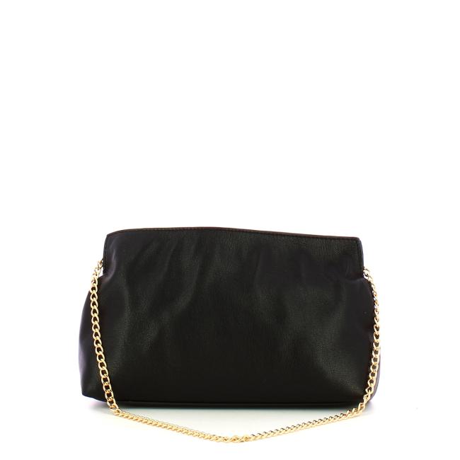 Love Moschino Clutch Laminata Hearts Nero - 3