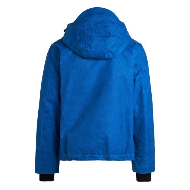 MACE Blazer Coat Mid Blue - 2