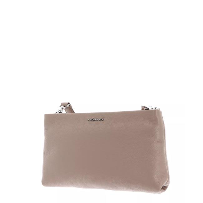 Mandarina Duck Mellow Warm Taupe leather Crossbody Bag - 3