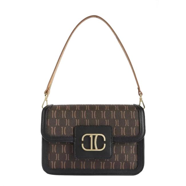 Alviero Martini 1a Classe Borsetta Frame Bag Monogram Nero - 1