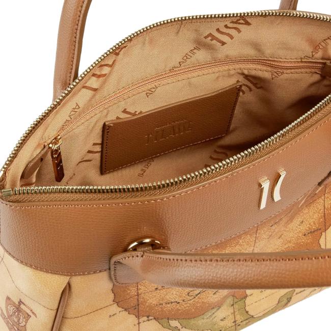 Alviero Martini 1a Classe Borsa a mano Heritage Geo Tabacco - 4