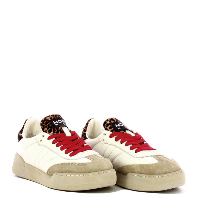 Monoway Sneakers Jiha Donna White Leopard - 2