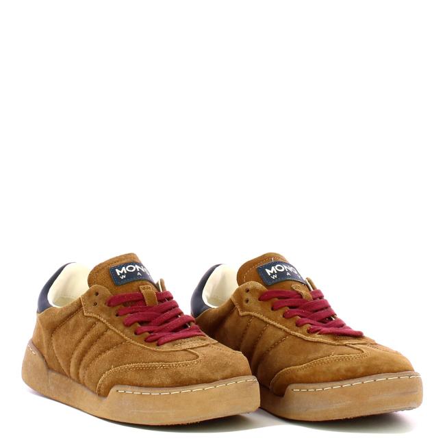 Monoway Sneakers Jiha Uomo Tan Navy Blu - 2
