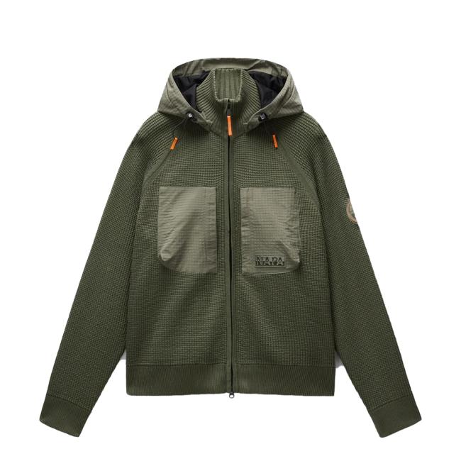 Napapijri Giacca in maglia Vanoi Tea Leaf - 1