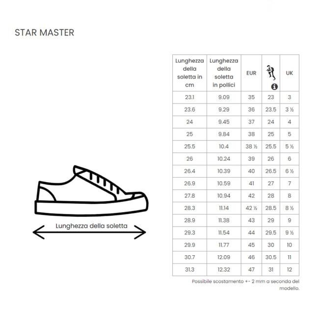 NOVS Sneakers Star Master 42 Mltr/003 Trnsp - 4