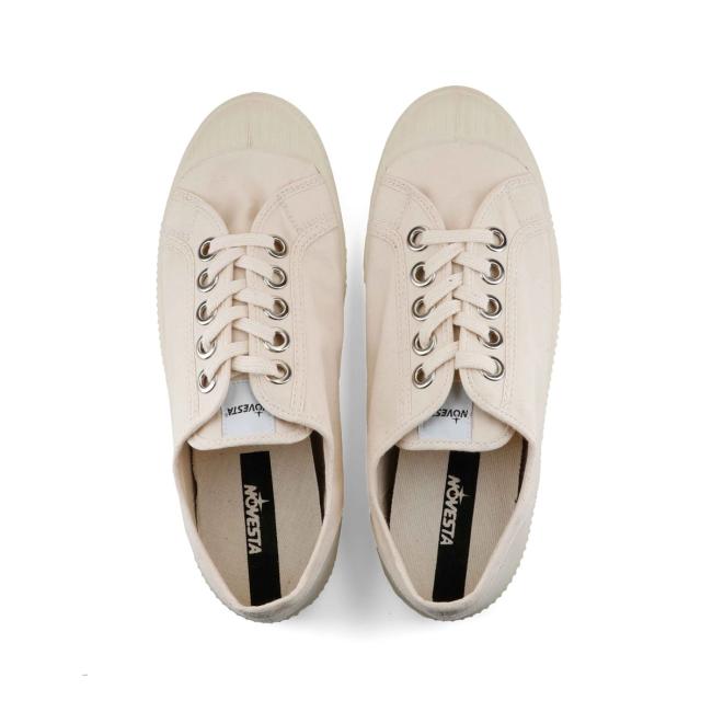 Novesta Sneakers Star Master Wax Cotton Natural Beige - 3