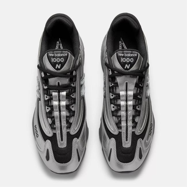 NWBA Sneakers 1000 Silver Metallic - 4
