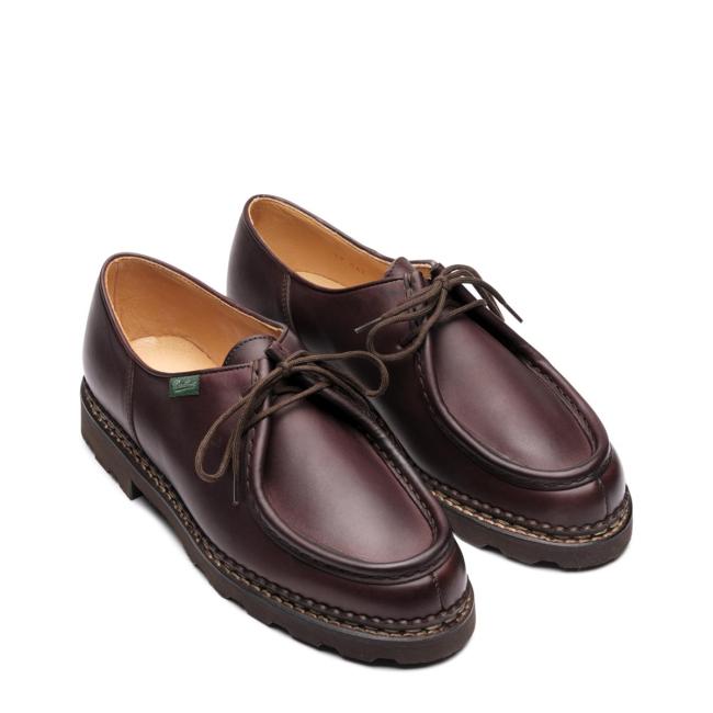 Paraboot Scarpe Michael Marche II Maroon Lis Cafe - 2