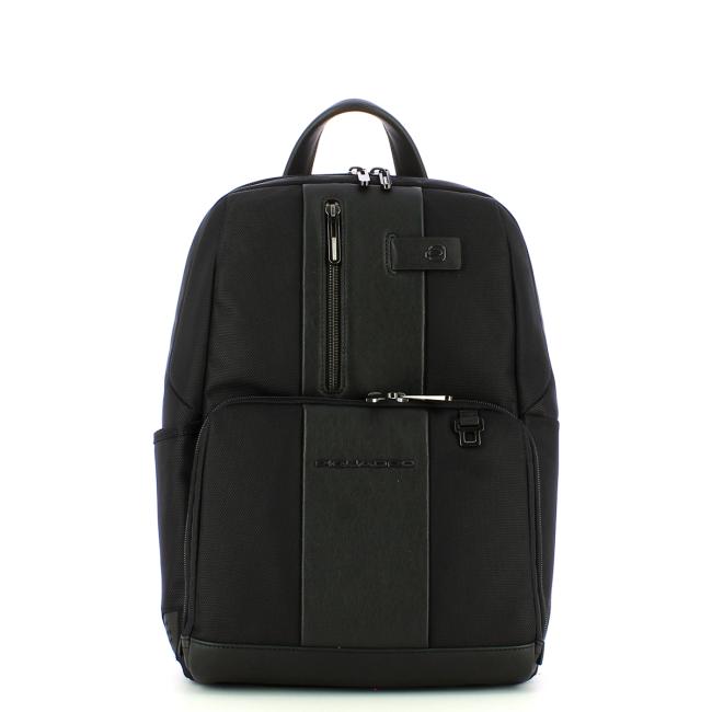 Piquadro Zaino Porta PC Brief 2 14.0 in tessuto riciclato - 1