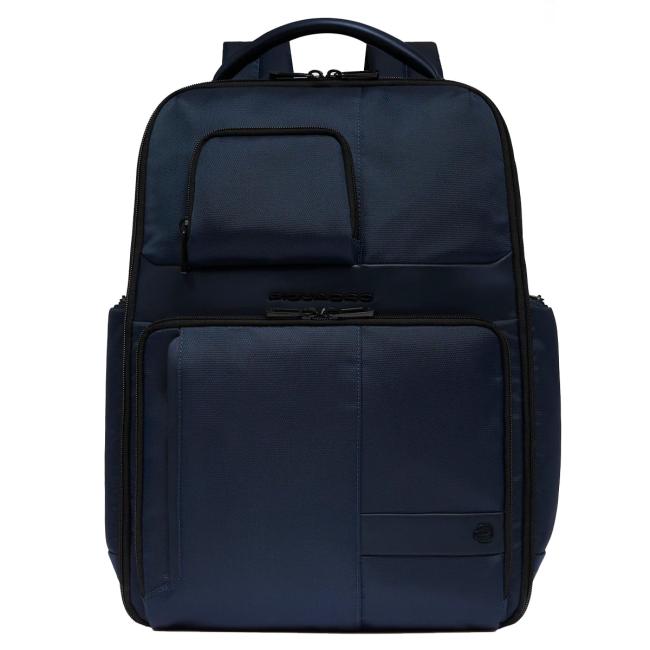 Piquadro Zaino da viaggio Porta PC Wollem 17" Esp. Blu - 1
