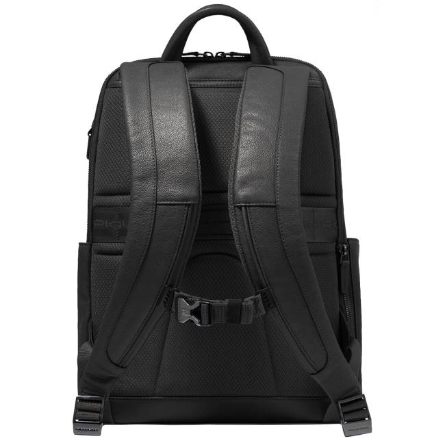 Piquadro Zaino Porta PC Black Square 15.6" Nero - 3