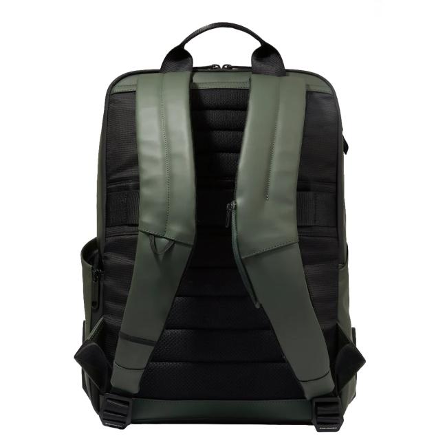 Piquadro Zaino Porta PC Corner 2.0 15.6" Verde - 3