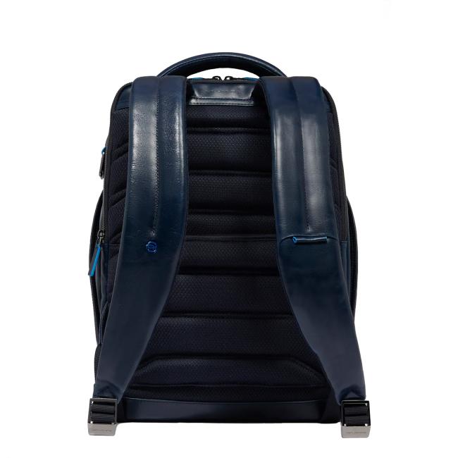 Piquadro Zaino Porta PC Blue Square 14" Blu2 - 3