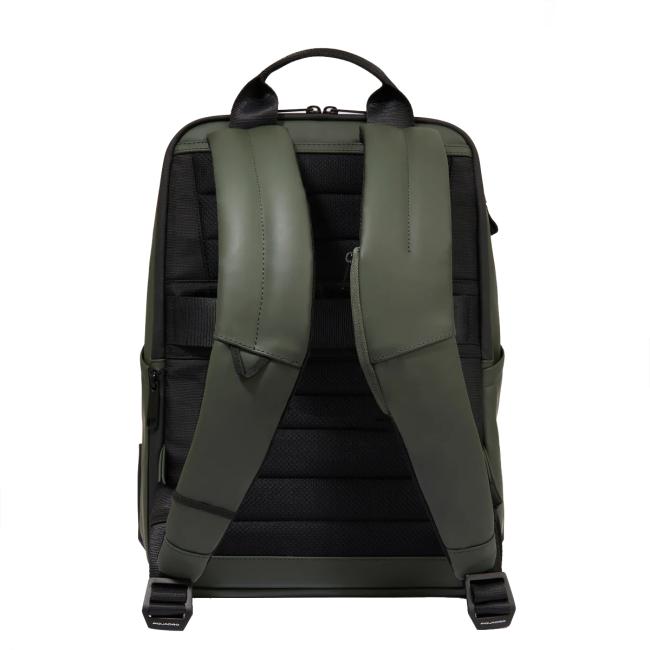 Piquadro Zaino Porta PC Corner 2.0 14" Verde - 3