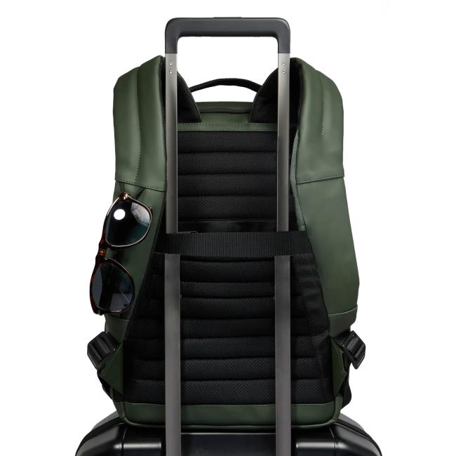 Piquadro Zaino Porta PC Corner 2.0 14" Verde - 7