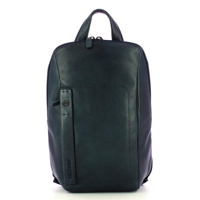 Piquadro Zaino Mini Porta PC P15S 14" Blu2 - 1