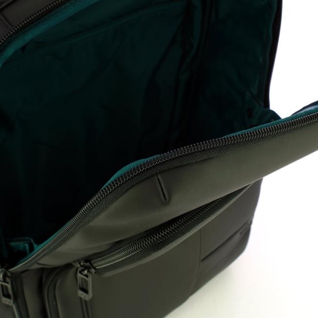 Piquadro Zaino Gommato Porta PC 15.6" Nero - 4