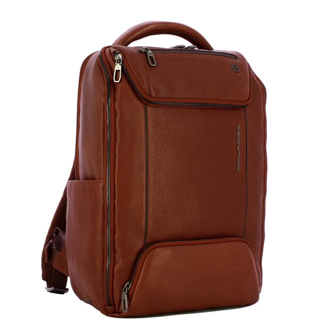 Piquadro Zaino Cronus Porta PC 14" Marrone - 2