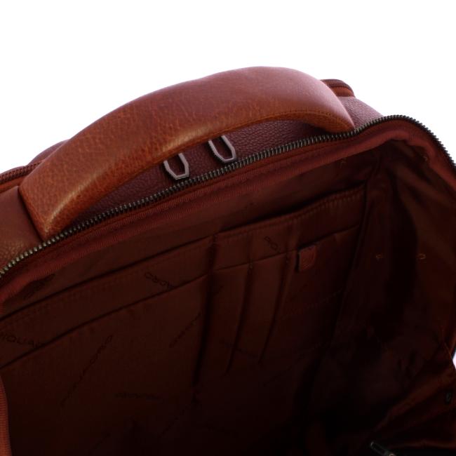 Piquadro Zaino Cronus Porta PC 14" Marrone - 4