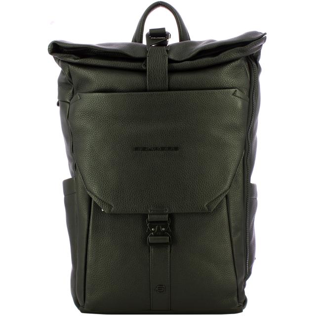 Piquadro Zaino Than Roll-Top Porta PC 15.6" Nero - 1