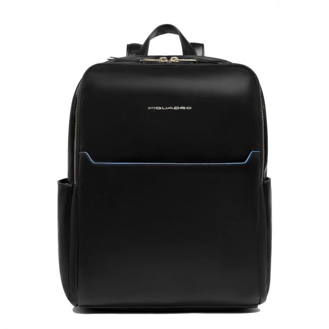 Piquadro Zainetto Blue Square Porta PC 14" Nero - 1