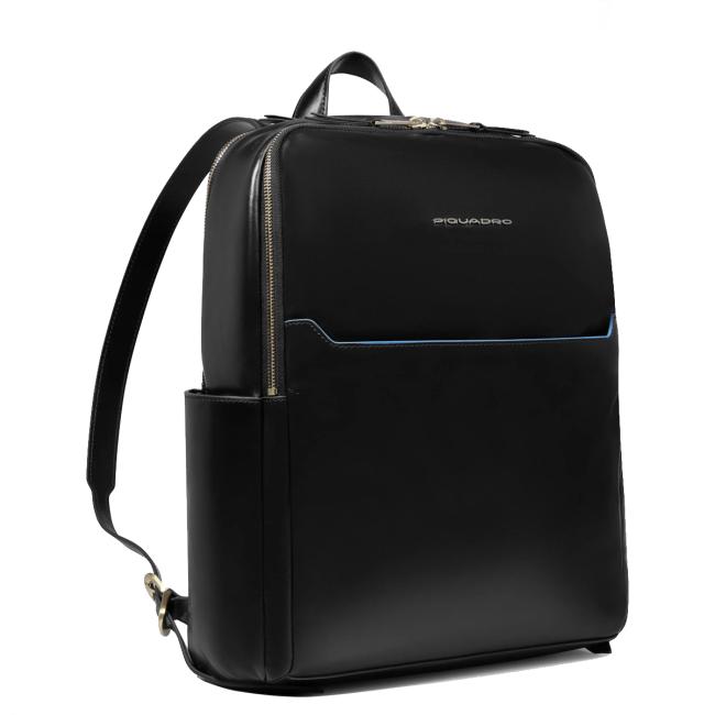 Piquadro Zainetto Blue Square Porta PC 14" Nero - 2