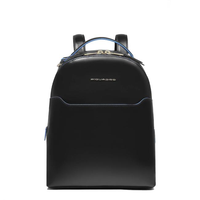 Piquadro Zainetto Blue Square Porta mini tablet Nero - 1