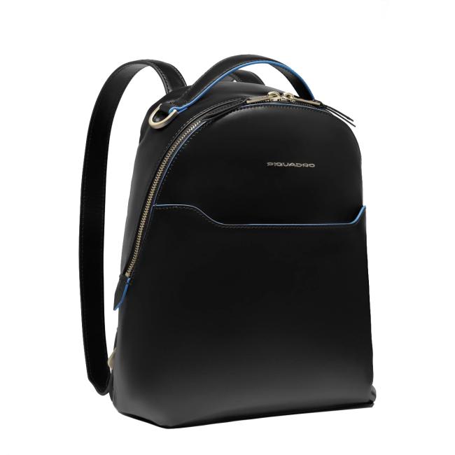 Piquadro Zainetto Blue Square Porta mini tablet Nero - 2