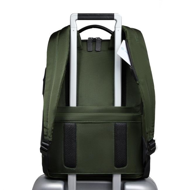 Piquadro Zaino Porta PC Brief 2 15.6 in tessuto riciclato - 3