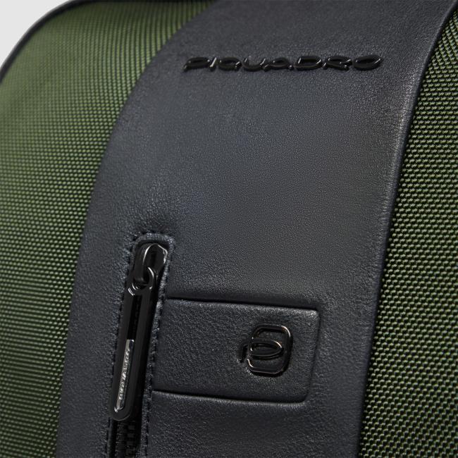Piquadro Zaino Porta PC Brief 2 15.6 in tessuto riciclato - 5