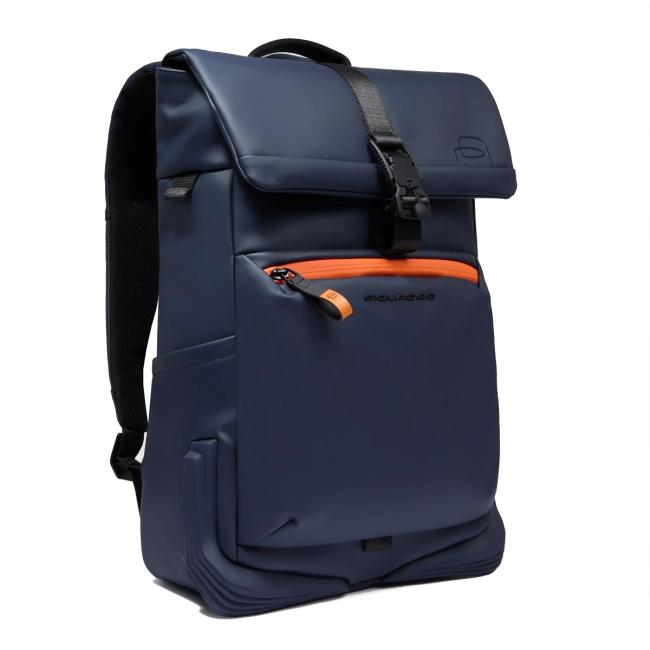 Piquadro Laptop Backpack 14" Corner 2.0 Blu - 2