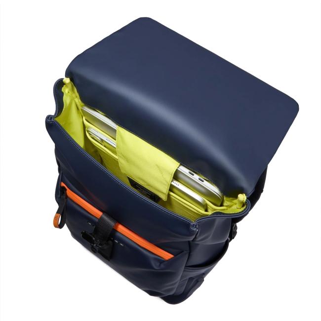 Piquadro Laptop Backpack 14" Corner 2.0 Blu - 4