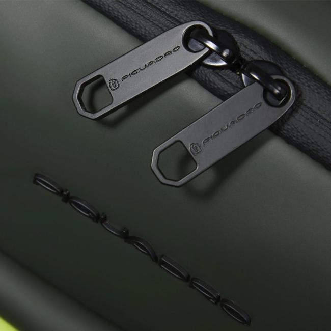Piquadro Zaino Porta PC 14" Corner 2.0 Verde - 6
