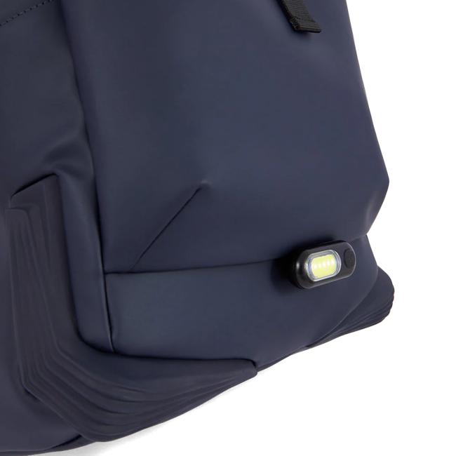 Piquadro Zaino Corner Roll-Top Porta PC 15.6" Blu - 8