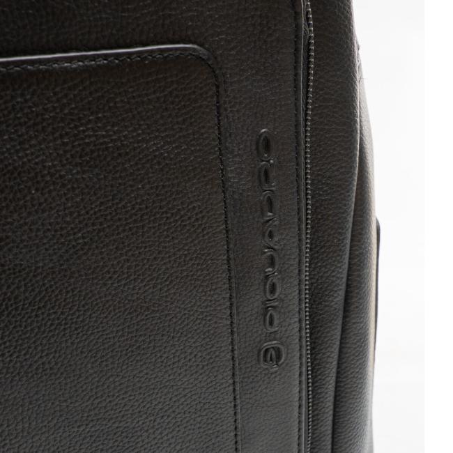 Piquadro Zaino Porta PC in pelle 14.0 Nero - 4