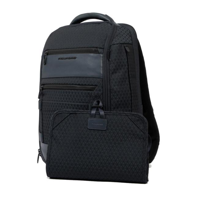 Piquadro Zaino Hexagon Porta PC 15.6 Blu - 6