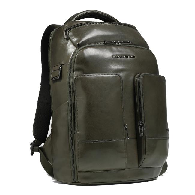 Piquadro Zaino Philip Porta PC 15.6 Verde - 2