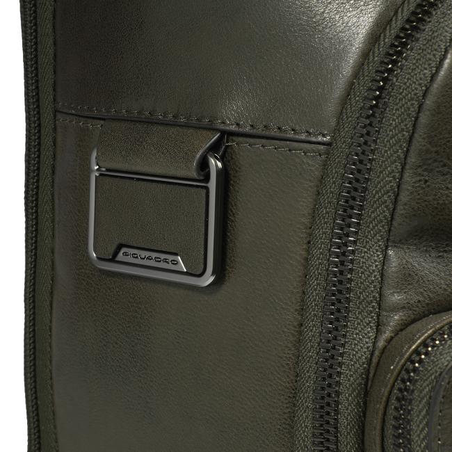 Piquadro Zaino Philip Porta PC 15.6 Verde - 5