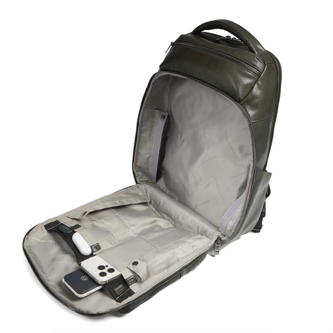 Piquadro Zaino Philip Porta PC 15.6 Verde - 6
