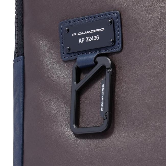 Piquadro Zaino Porta PC 15.6" Harper Blu Testa Di Moro - 5