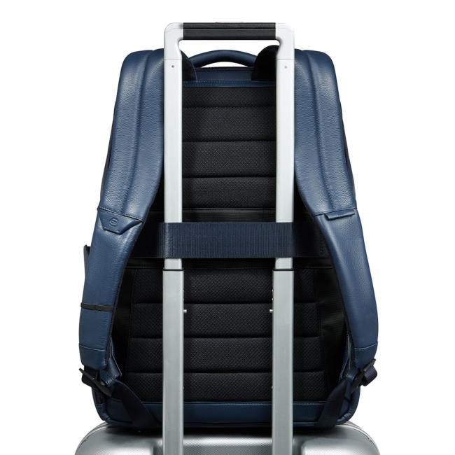 Piquadro Russel 15.6 Blu Laptop Briefcase - 3