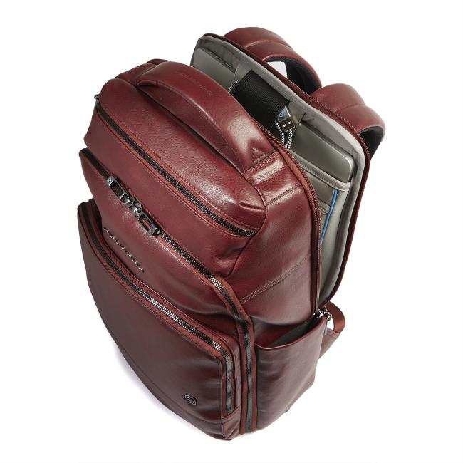 Piquadro Philip 14.0 Marrone Laptop Backpack - 6