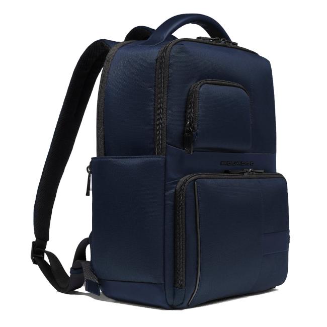 Piquadro Zaino Wollem porta PC 15.6" Blu - 2