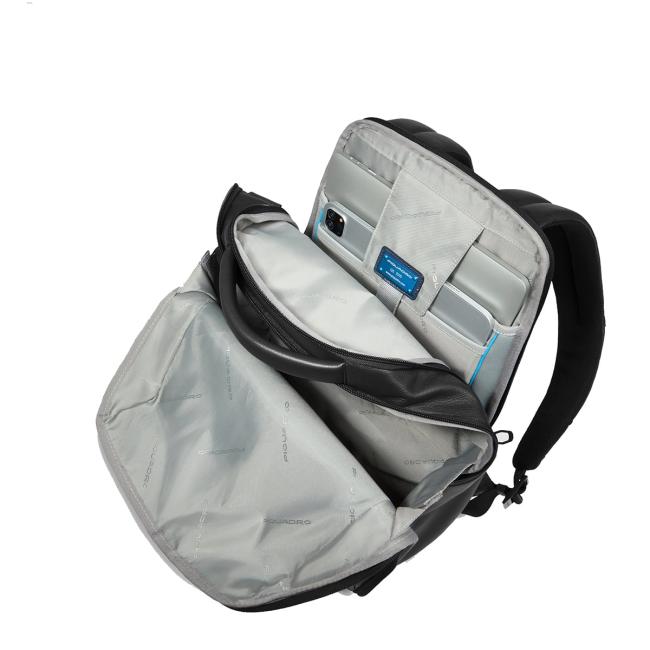 Piquadro Zaino Russel Porta PC 14.0 Nero - 7