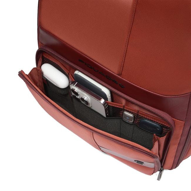 Piquadro Wollem Arancione 2 14.0 Laptop Backpack - 4