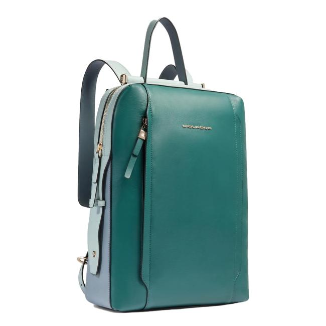 Piquadro Circle 14" Ottanio Avio Laptop Backpack - 2