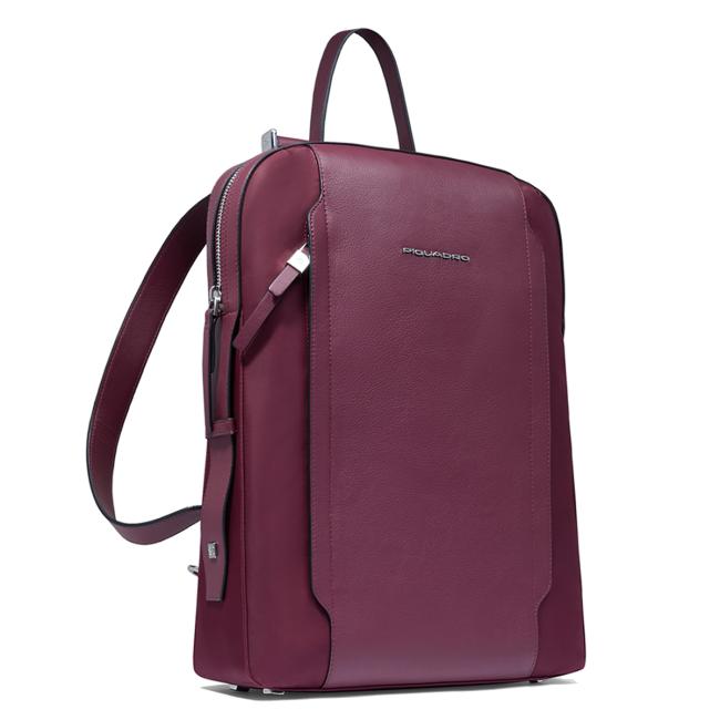 Piquadro Lyra Bordeaux 14" Laptop Backpack - 2