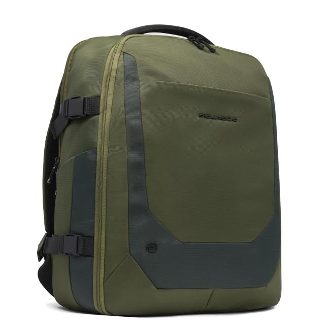Piquadro Zaino Porta PC 15.6 da viaggio S140 Verde - 2