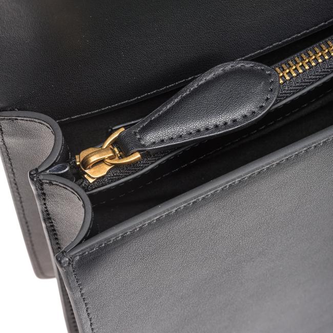 Pinko Borsa a tracolla Love One Classic Nero Antique Gold - 6