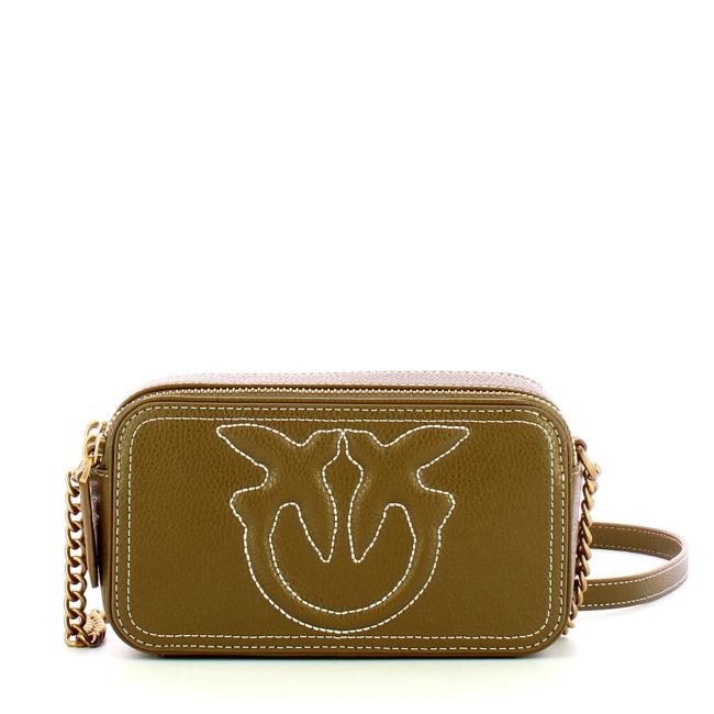 Pinko Camera Case Carrie Mini Piantagione Antique Gold - 1